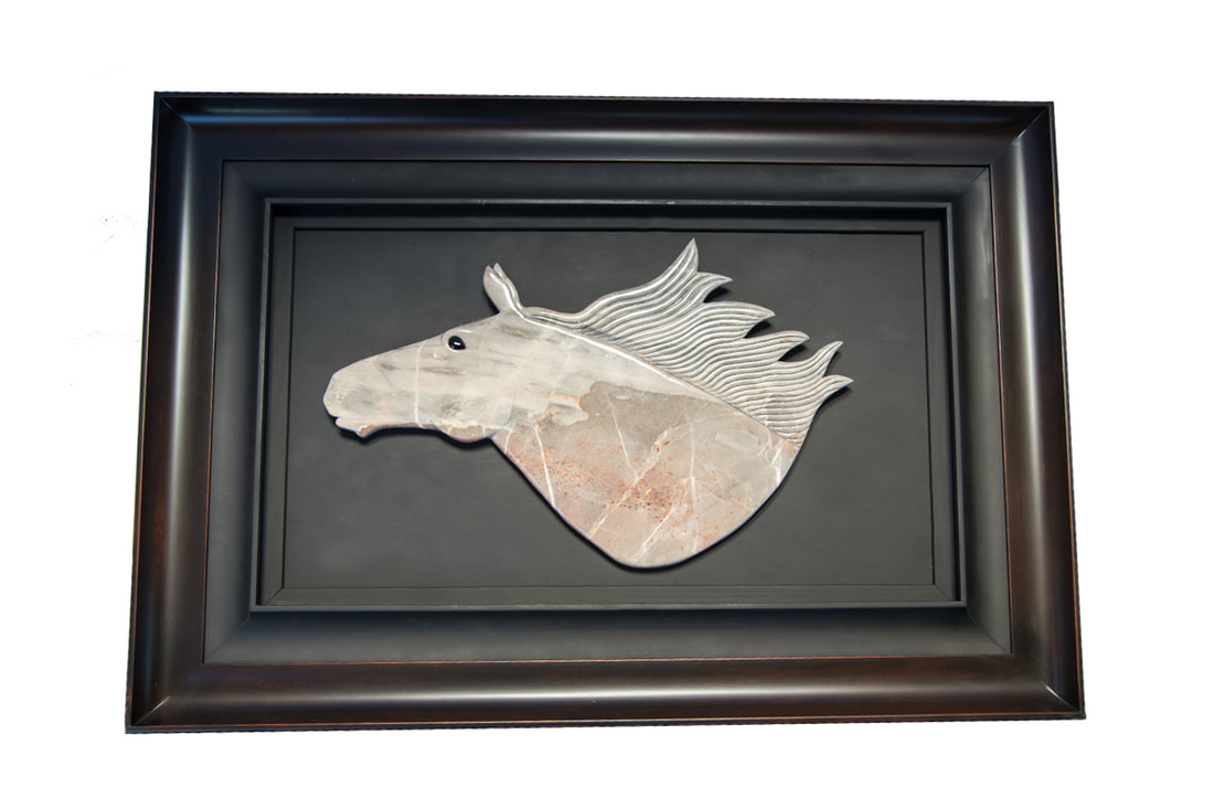 Horse artwork contemporary sculpture