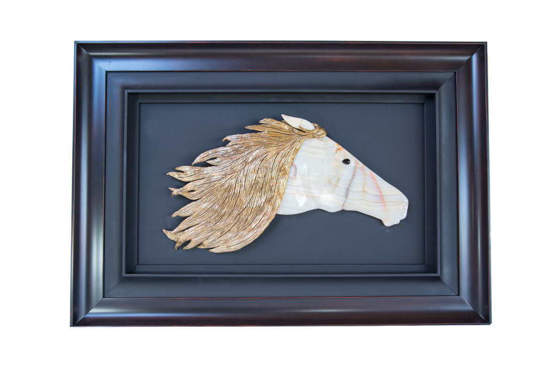 Horse artwork contemporary sculpture