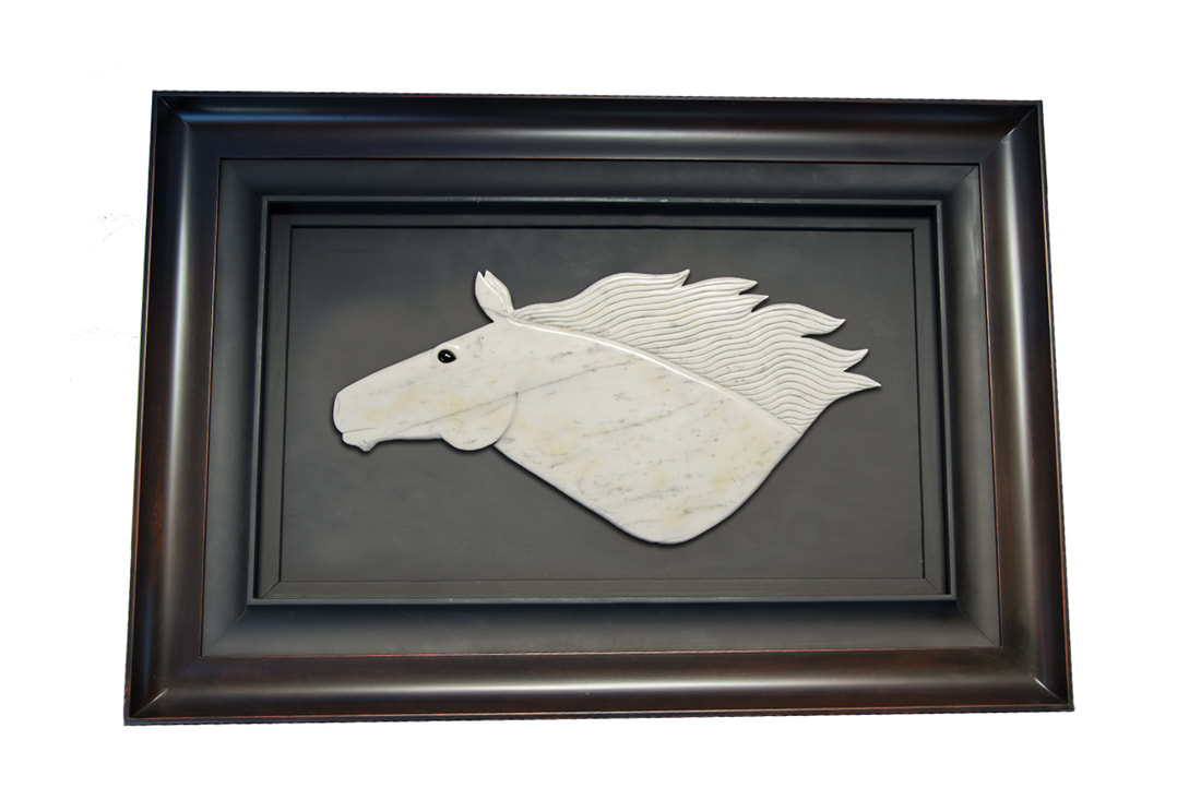 Horse artwork contemporary sculpture