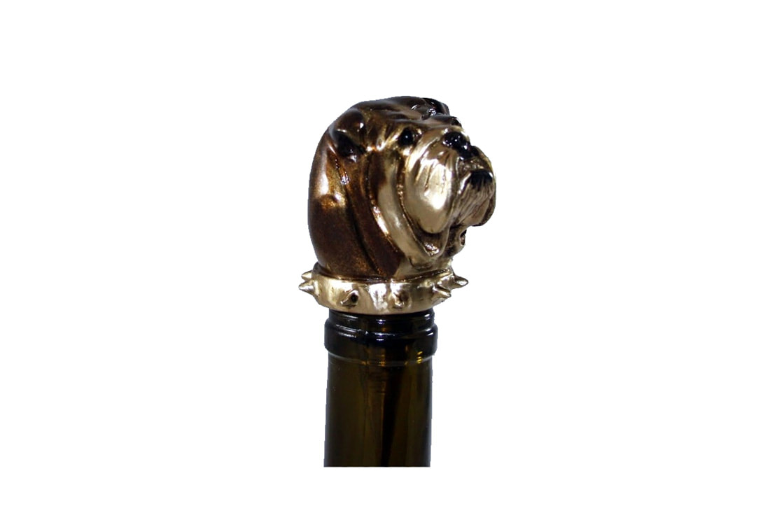 Mark Nordquist Studio bronze sculpture art and custom luxury wine bottle stopper